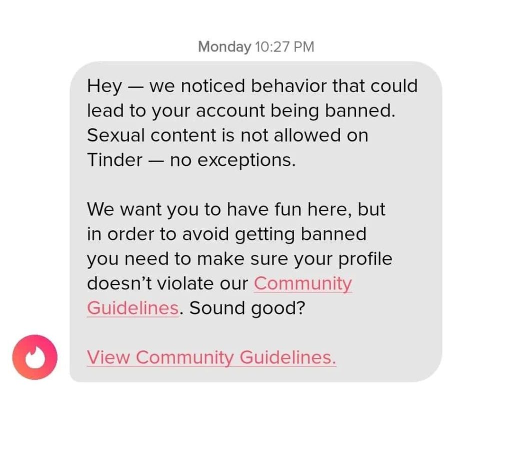 Pourquoi les interdictions d'accès à Tinder se produisent-elles ?