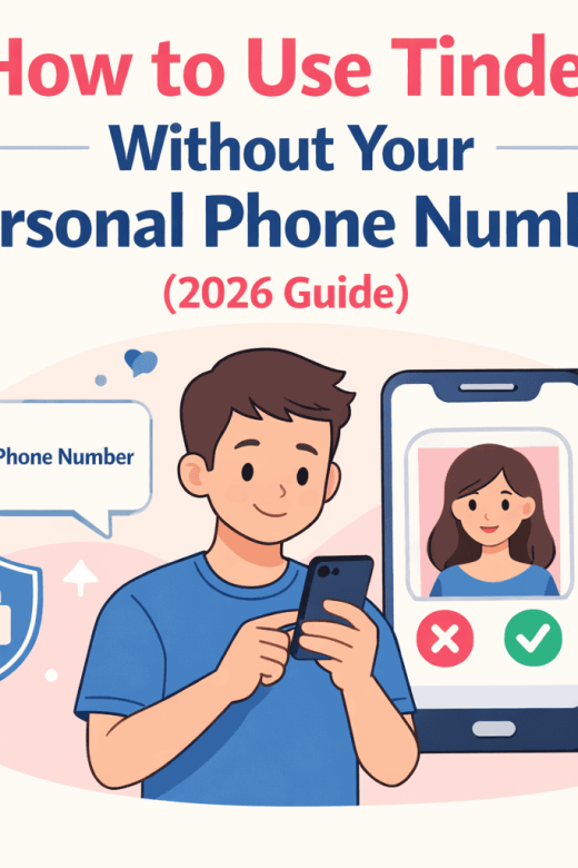 How to Use Tinder Without Your Personal Phone Number (2026 Guide)