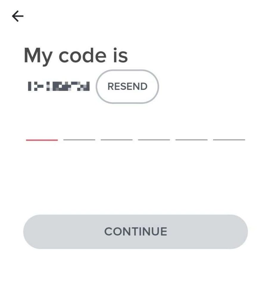 Como corrigir problemas de entrega de código do Tinder