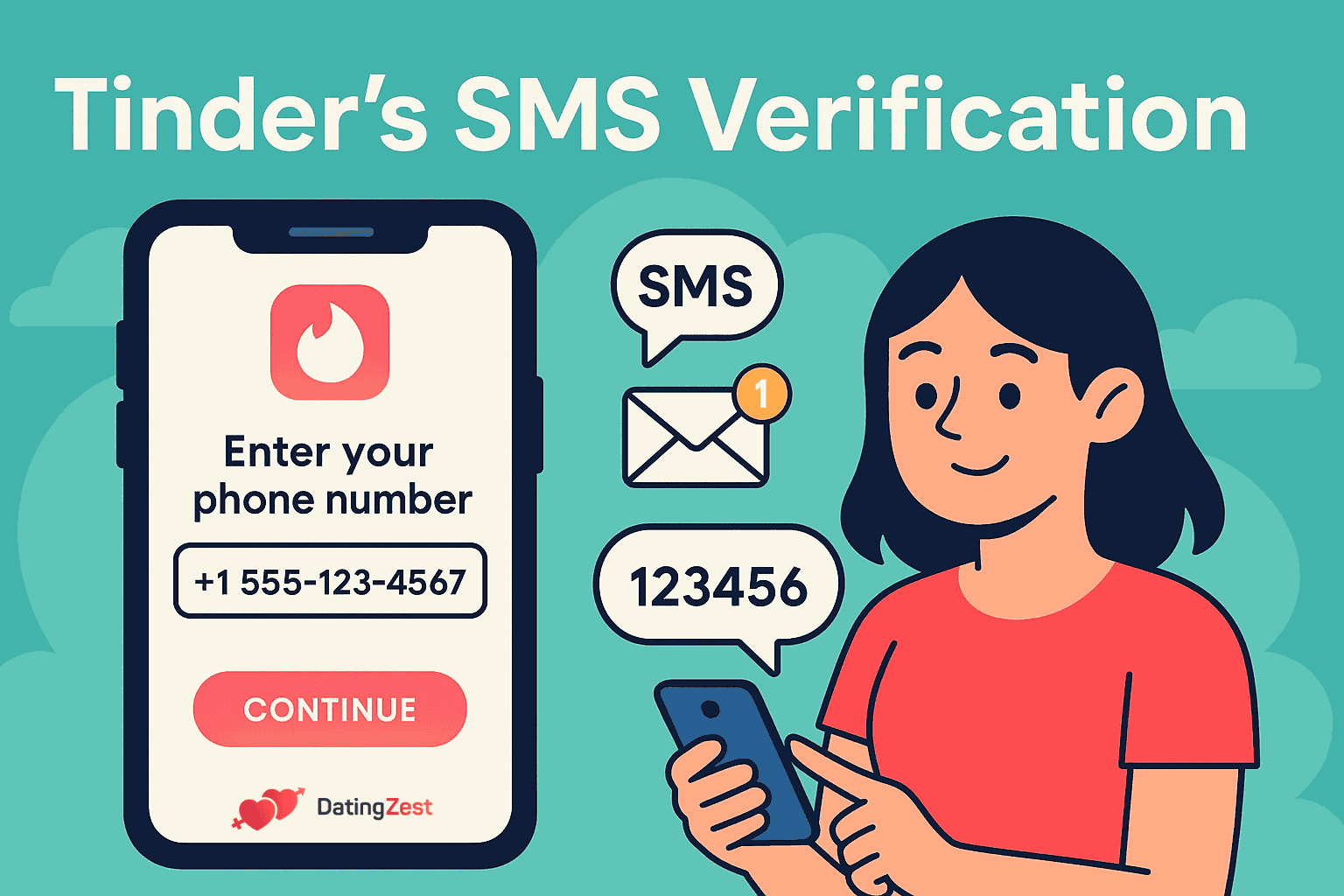 tinder sms code not coming