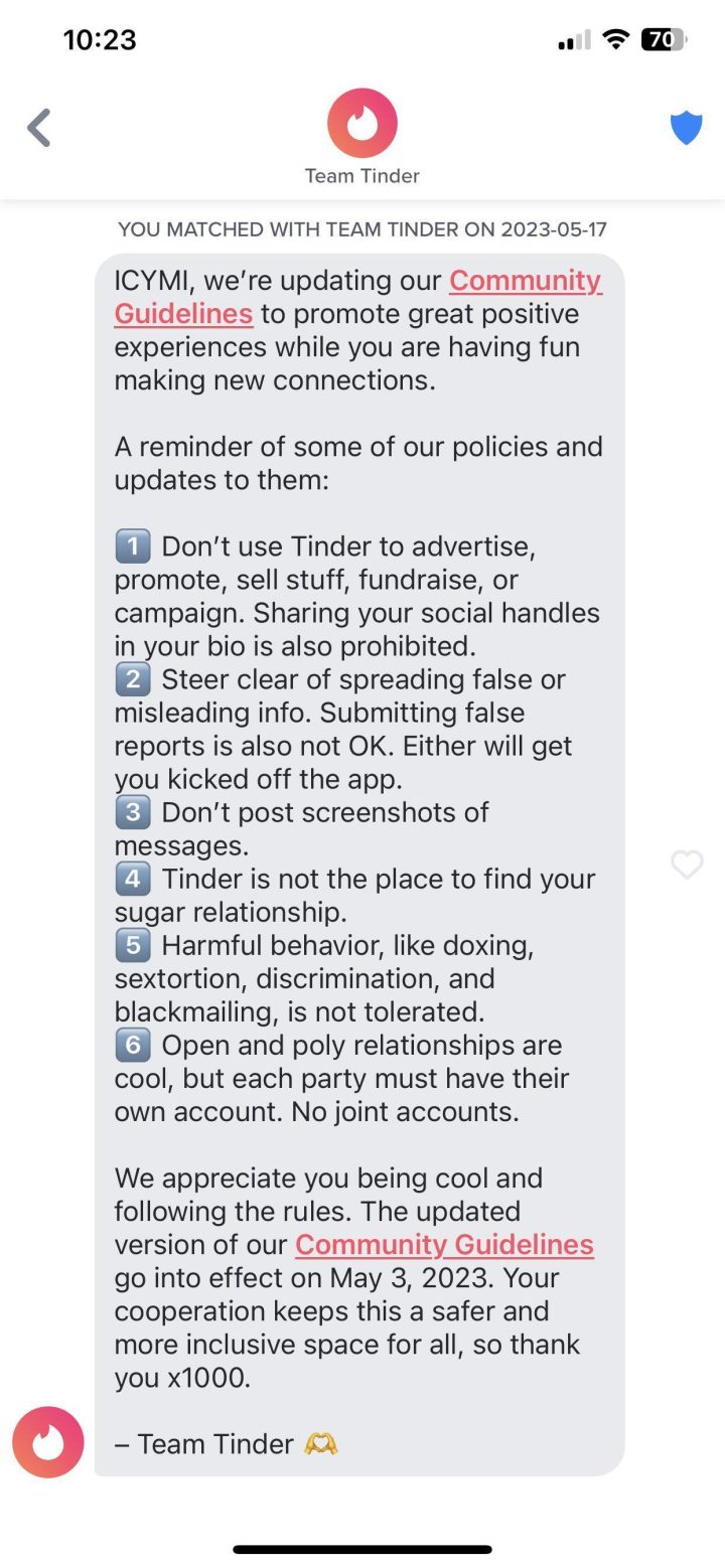 4 reasons on why Tinder banned you for no reason!