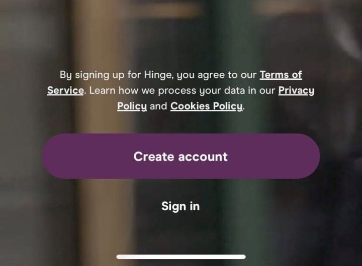 Hoe inloggen op Hinge zonder telefoonnummer