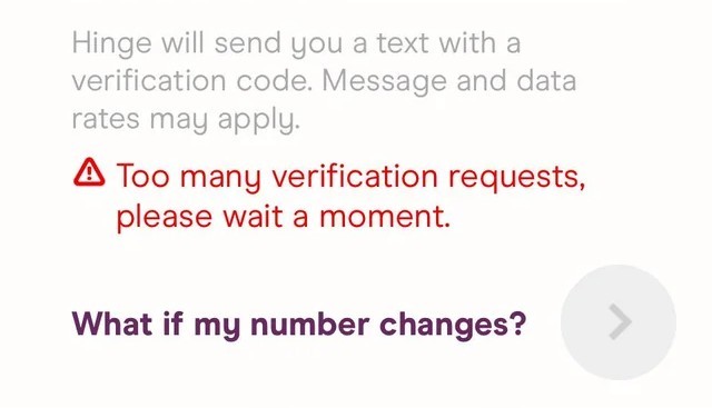 Welke nummers kunnen problemen veroorzaken op Hinge