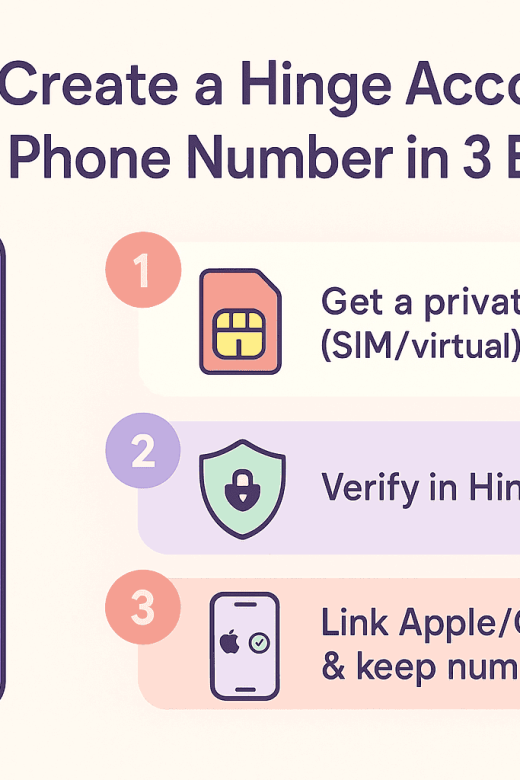 dobradiça sem número de telefone