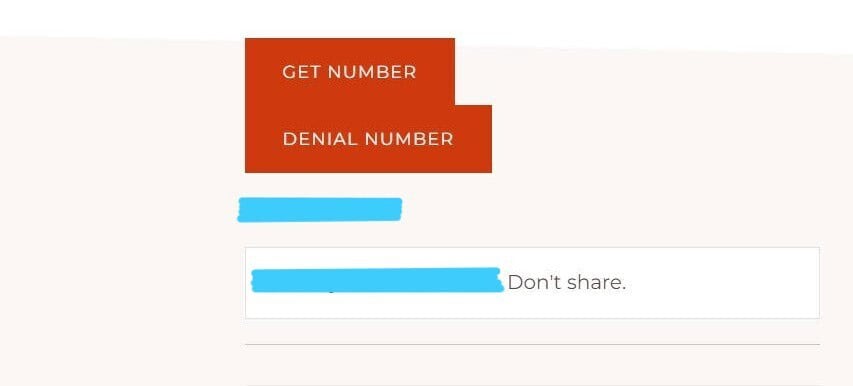 Enter the number you received from DatingZest.
