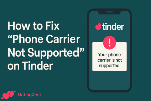 phone carrier not supported Tinder cover photo