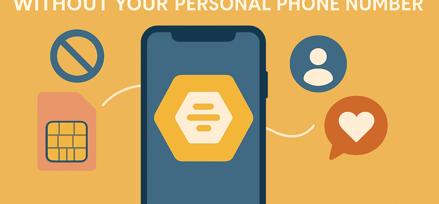 bumble sem número de telefone