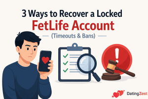 3 Ways to Recover a Locked FetLife Account (Timeouts & Bans)