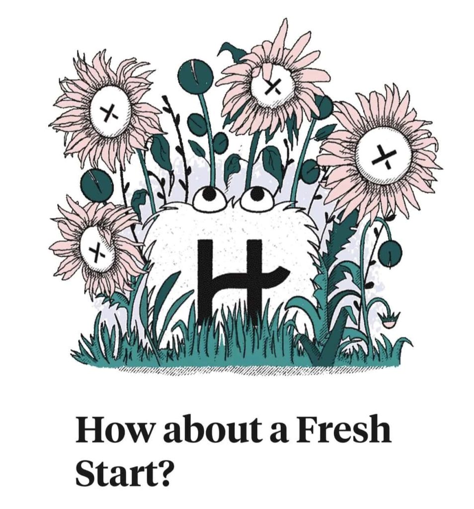 O que é o Hinge Fresh Start