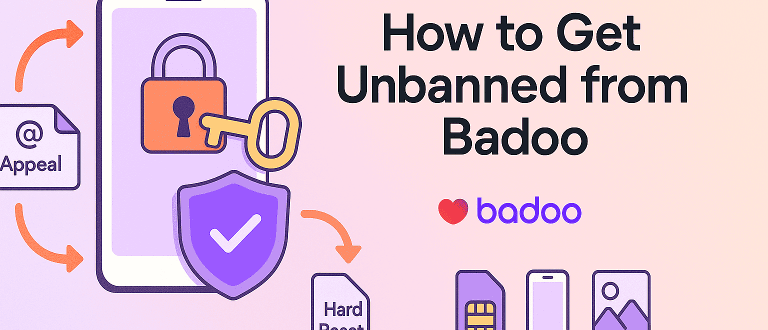how to get unbanned from badoo account blocked