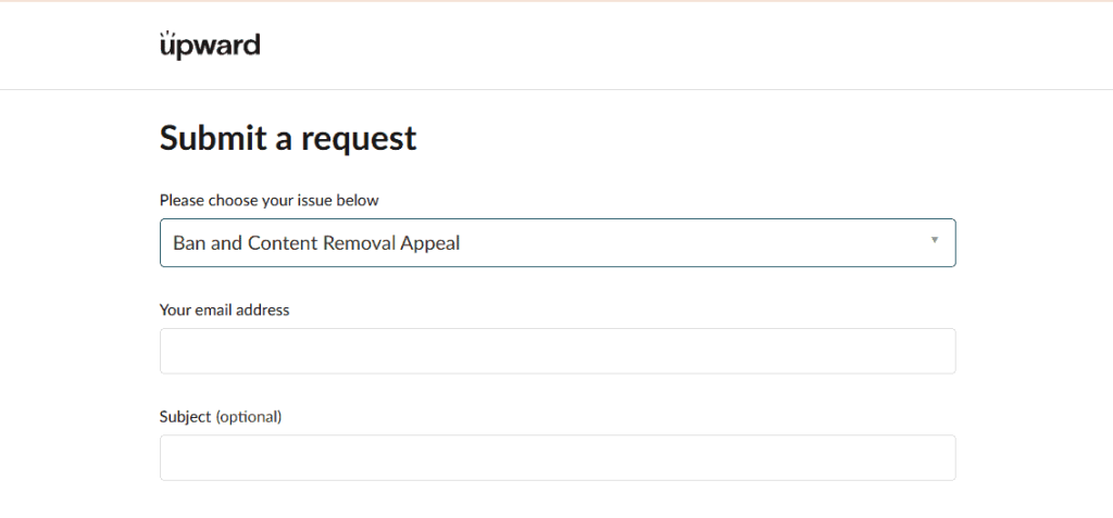 First, Appeal Your Upward Ban Properly