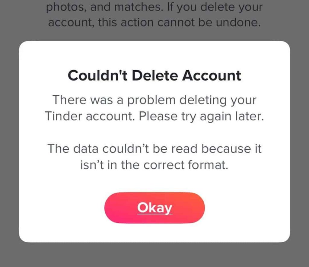 Tips STILL Can’t Delete Your Tinder Account