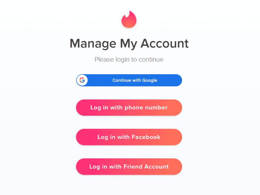 how to delete our tinder account