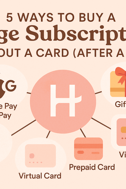 5 Ways to Buy a Hinge Subscription Without a Card (After a Ban