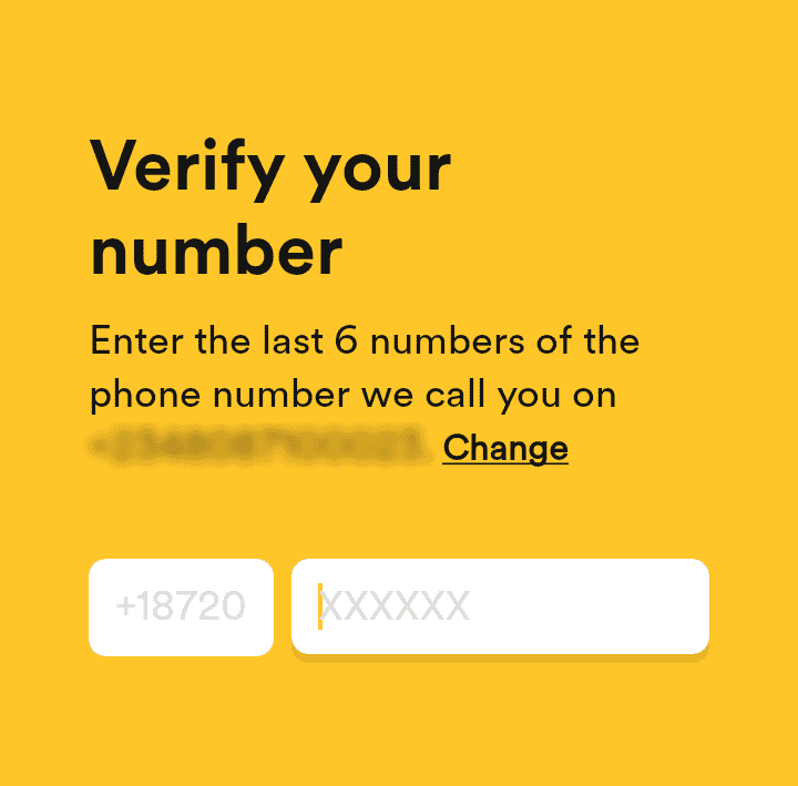 Regístrate en Bumble con tu número de DatingZest