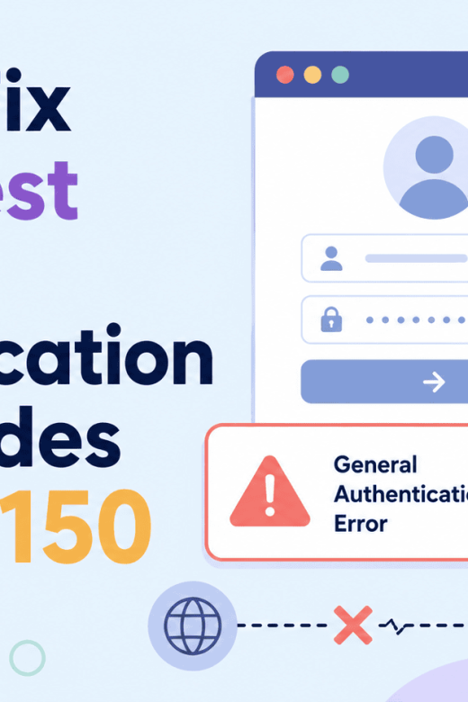 Cómo arreglar los códigos de error de autenticación general de CupidZest 1006 y 150
