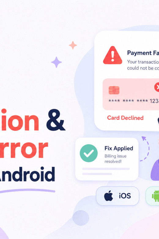 Cómo solucionar el error de transacción y facturación de Hing en iOS y Android