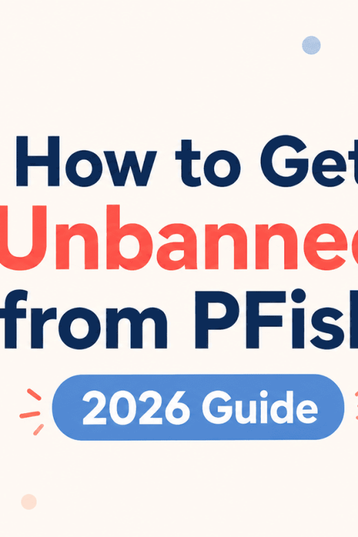 Comment être débloqué de PFish 2026 Guide